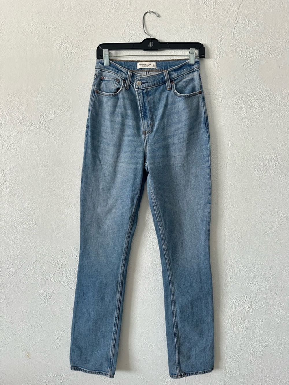 Abercrombie & Fitch Women's the 90’s slim straight ultra high rise